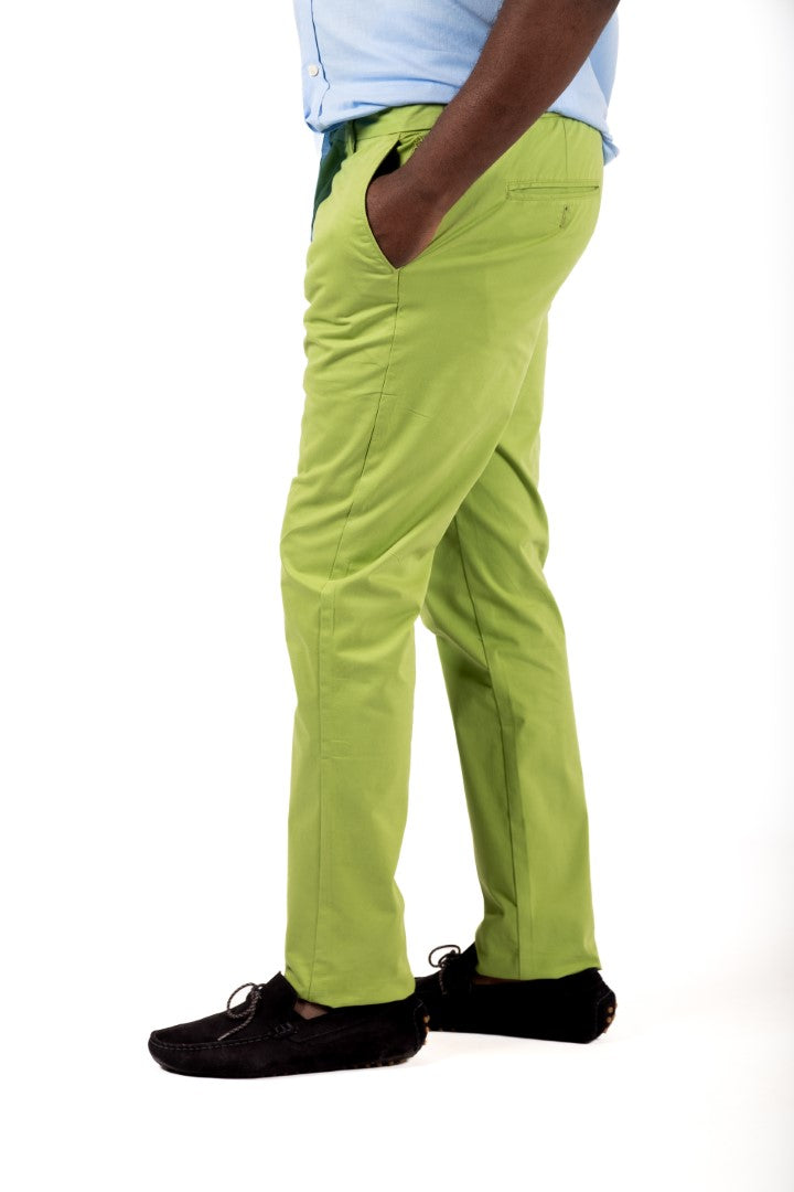 TARTAN Trouser Apple green