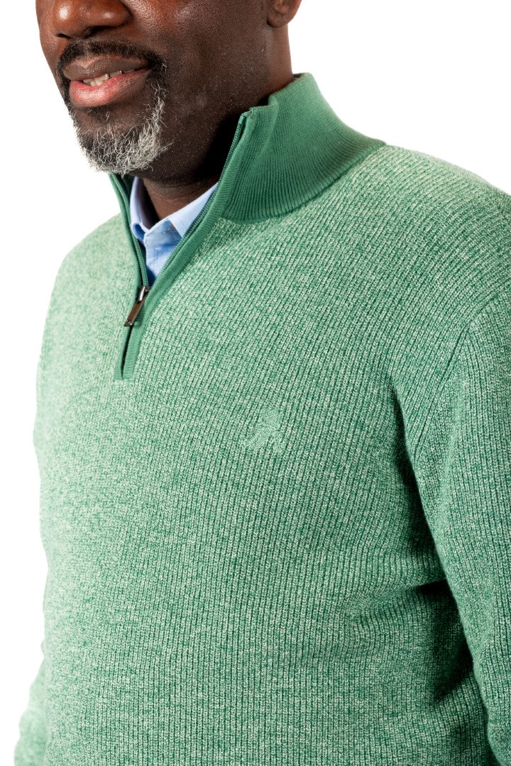 MOCKNECK sweater MNC Green
