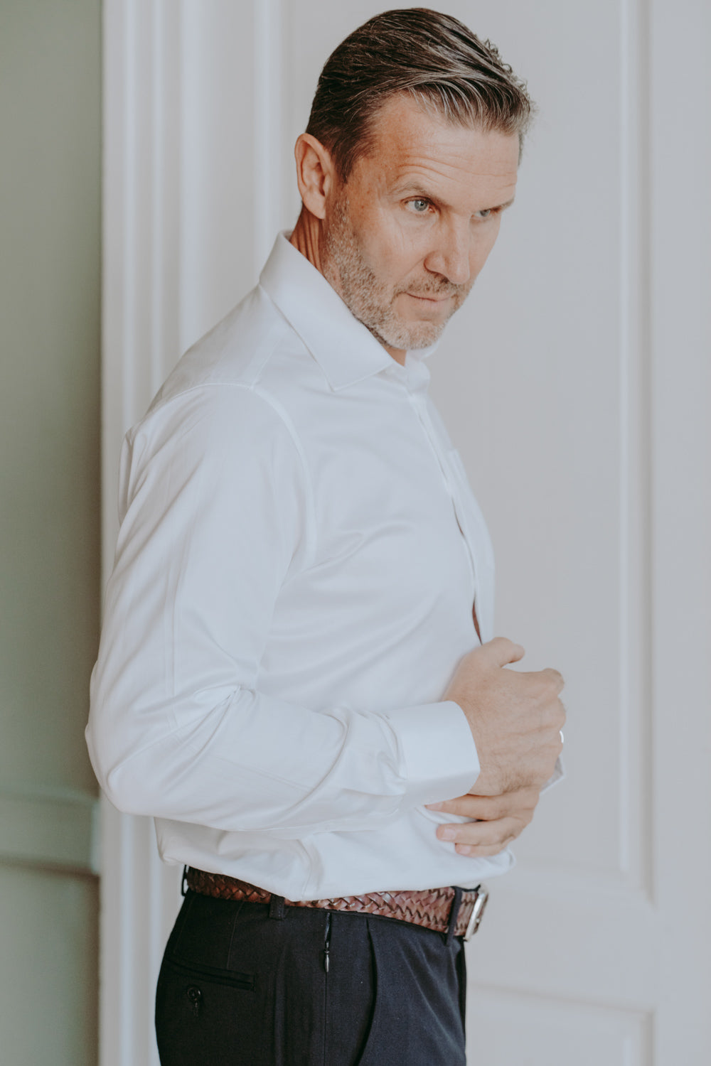 Edinburgh Overhemd - Effen