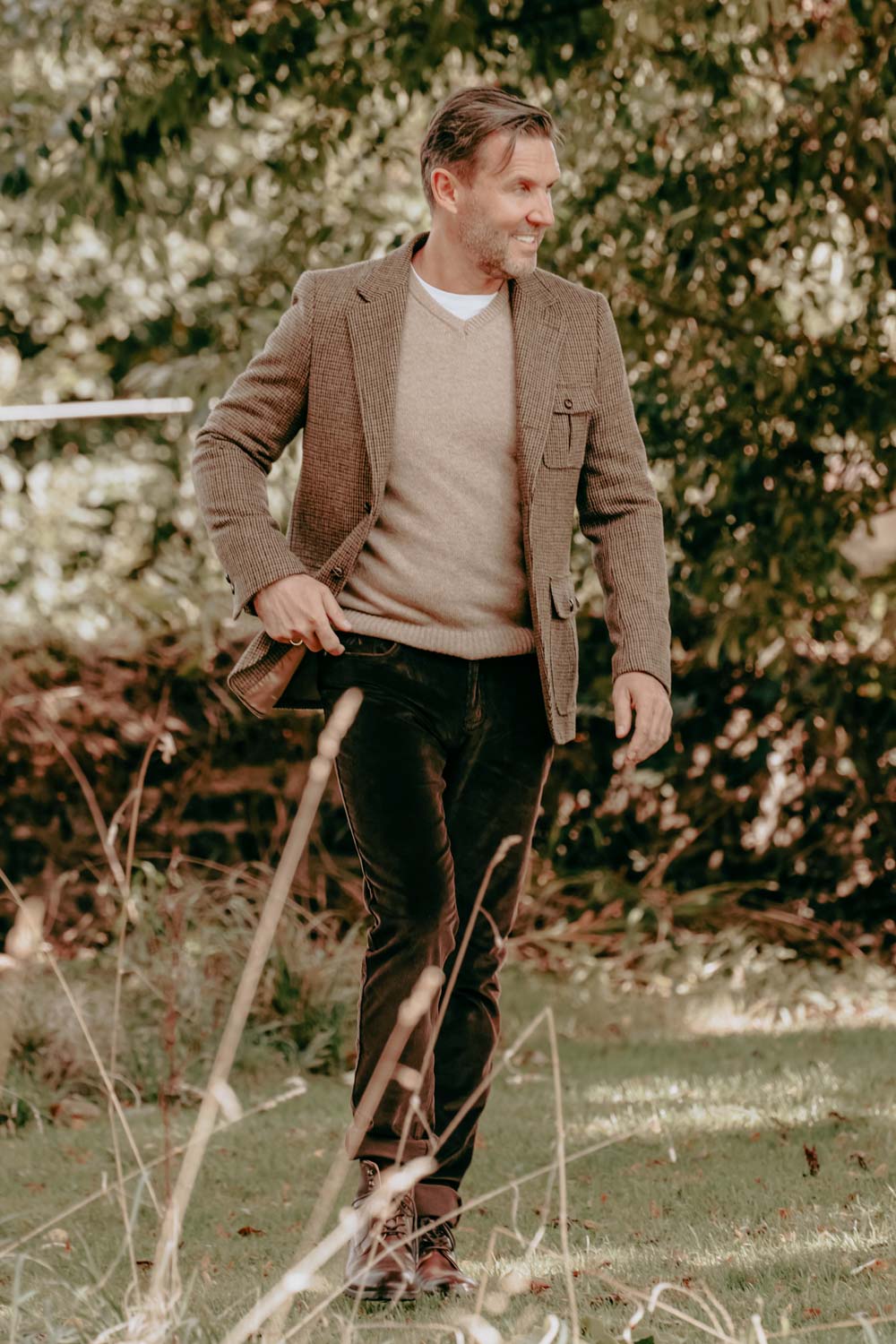 Wollen trui met V-hals - Magrab