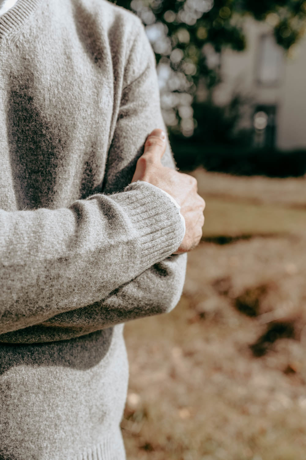 Wollen trui met V-hals - Magrab