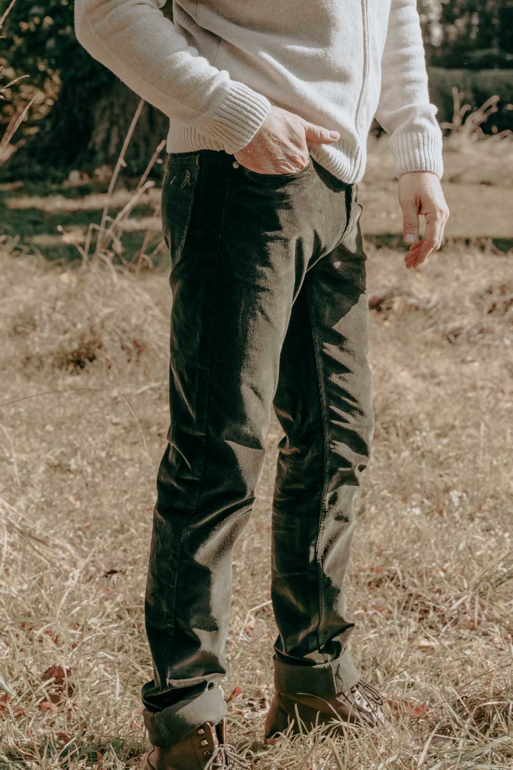 Pantalon velours - 5 Poches