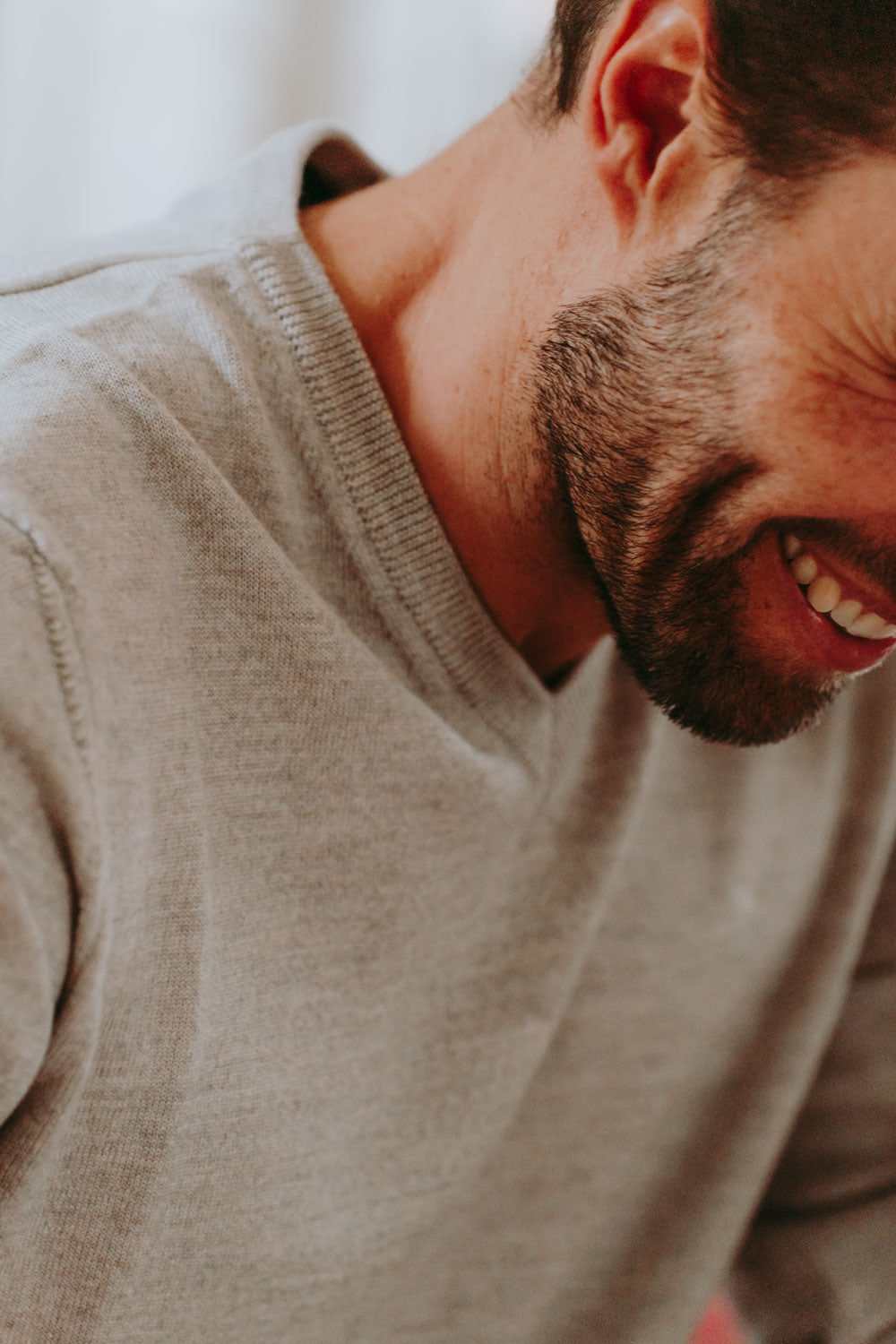 Merino trui met V-hals - Vittoria