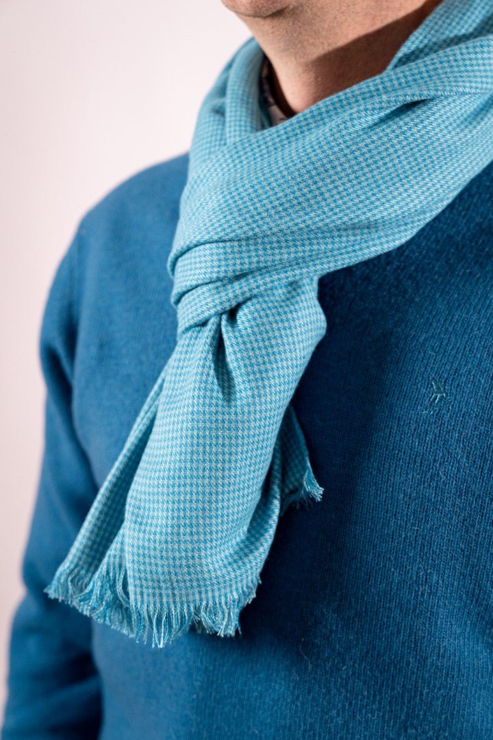 SCARF Esterel vichy blue - Cricketco.be