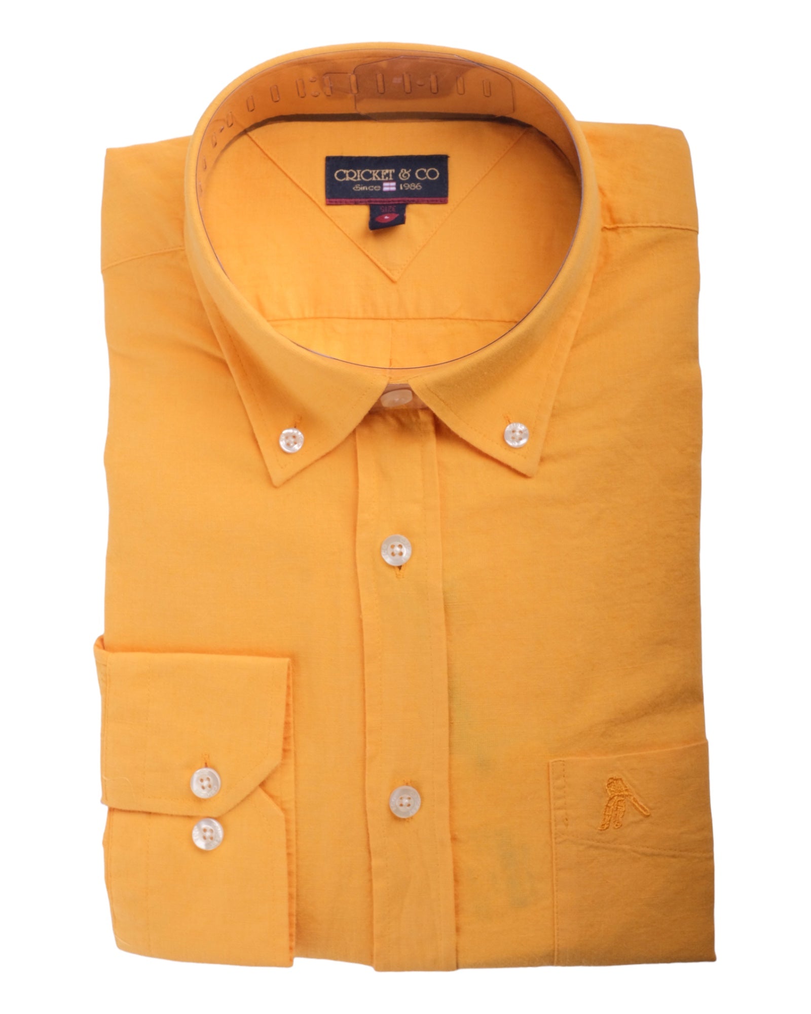 Shirt DETROIT yellow gold - Cricketco.be