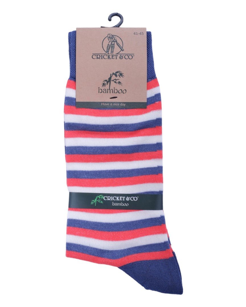 SKIPPER multicolor lines blue white red - Cricketco.be