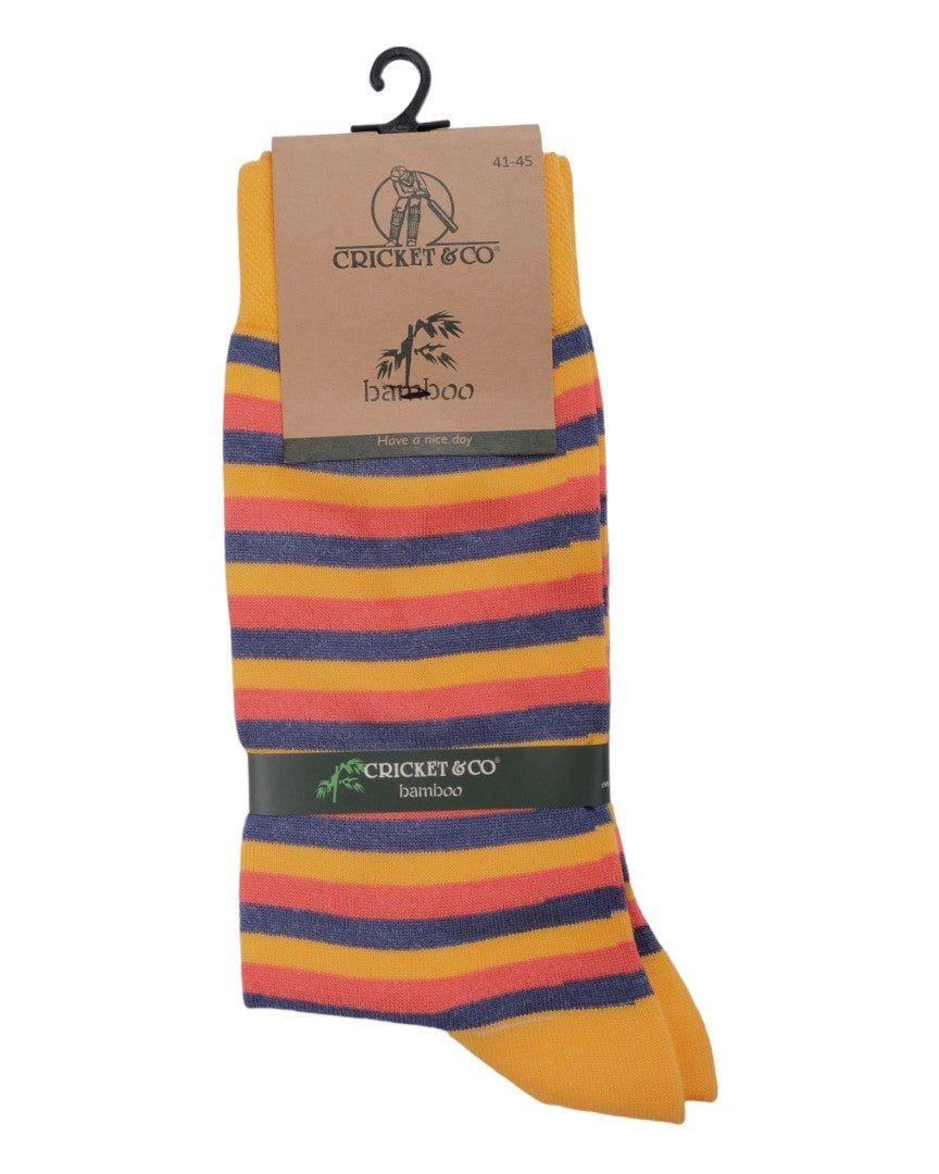 SKIPPER multicolor lines yellow orange black - Cricketco.be