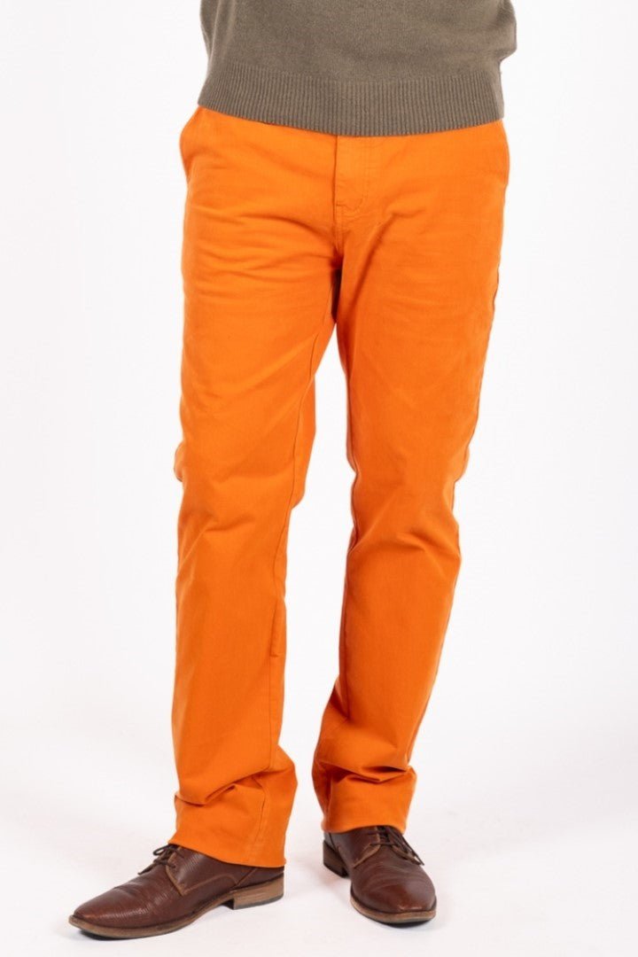 Trouser CHINO Orange - Cricketco.be