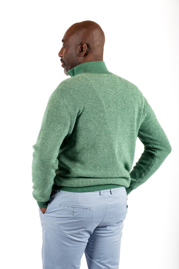 MOCKNECK sweater MNC Green