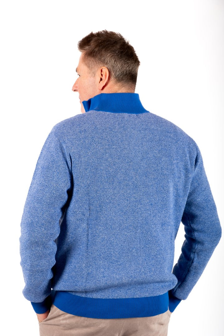 MOCKNECK sweater  Jeans blue