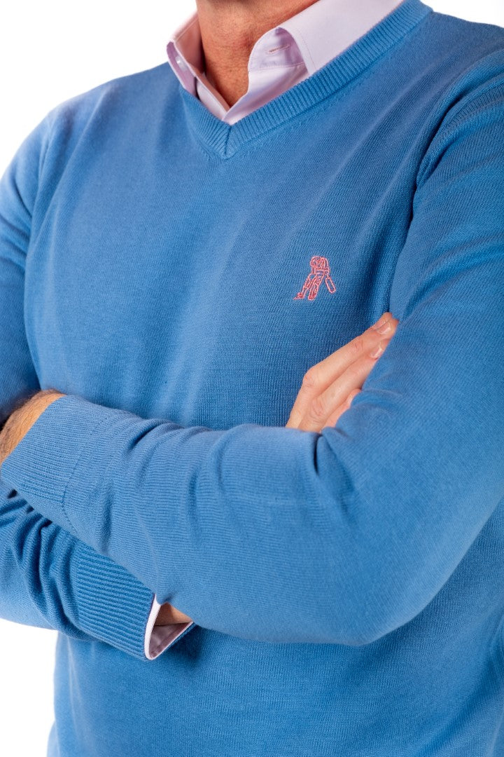 TIVOLI sweater V neck Natier Blue
