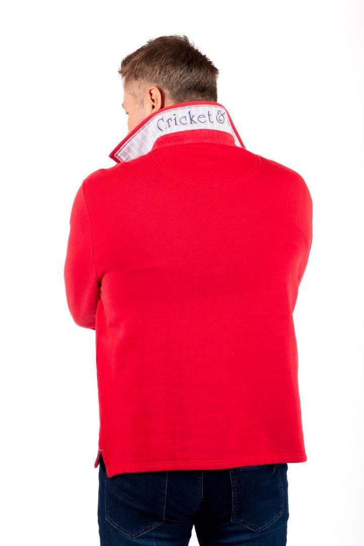 DENALI SweatShirt American beauty red - Cricketco.be