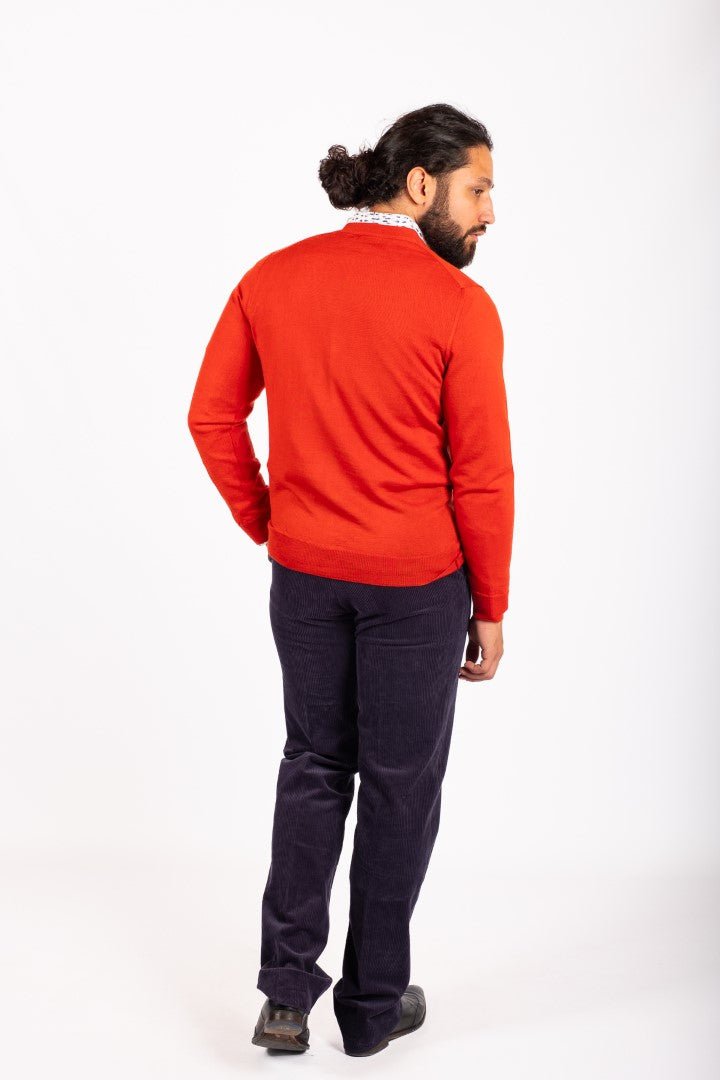 Sweater PALERME CARDIGAN orange - Cricketco.be