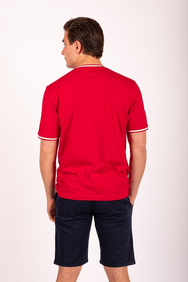 T-Shirt St Tropez red "SAILING" - Cricketco.be