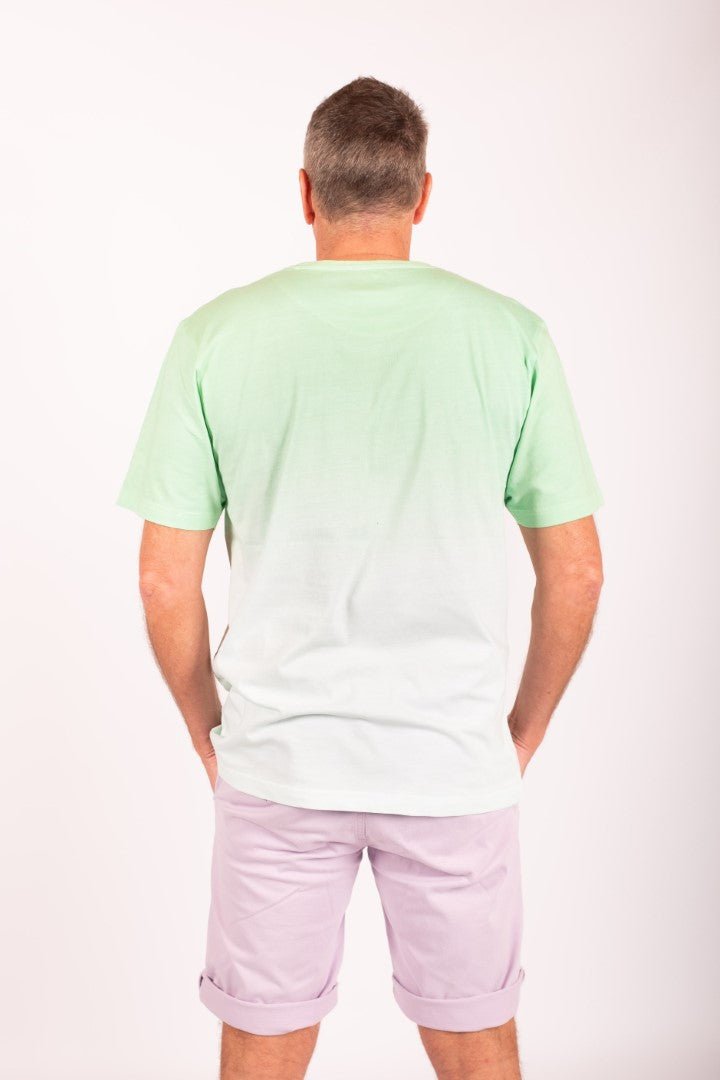 T-Shirt TIE-DYE Mint green - Cricketco.be